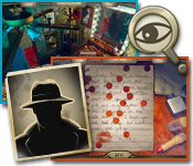 Du wachst auf und kannst Dich an nichts erinnern. Suche in diesem Wimmelbildspiel nach Hinweisen und ermittle Deine Identität.