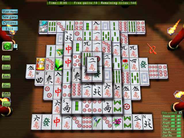 3D Magic Mahjongg Game