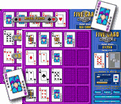 Score enough points to advance to the next level in this classic card game!