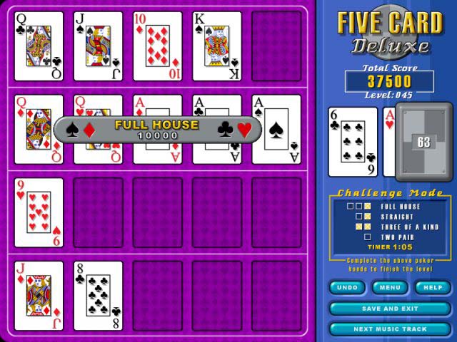 Five Card Deluxe Game
