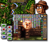 Gem grabbing and Brick Buster fun in exciting surroundings! Explore exotic lands!