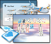 Let Air Solitaire take you on a relaxing flight! This solitaire game even lets you unlock new soothing songs and backgrounds.