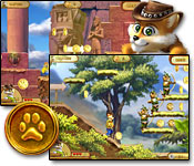 Help Alex Gordon, the fabulous cat, save his sister from the cunning Monkey King in this Arcade Platform game.