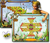Collect honey by matching flowers. Fill the bottles with honey and make your way through fun-filled levels.