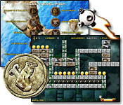 Visit the world of the ancient tribes of the Mayas and Aztecs in this extraordinary brick-busting games.