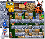 Evil little creatures are invading Beetle Junior's world. Use your skill to defeat them in this side-scrolling adventure.