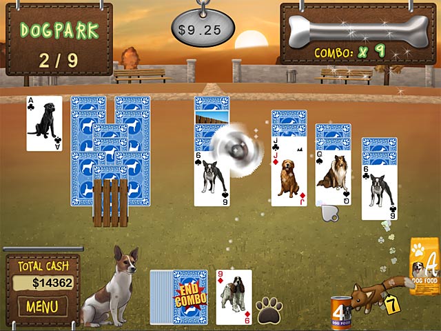 Best in Show Solitaire screen 3