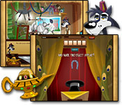 Help a Big Brain Wolf become the genie he`s always wanted to be! Solve clever puzzles to succeed in this hilarious game.
