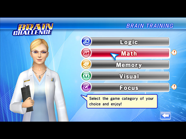 Brain Challenge Game