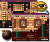Keep the ball in play as you bust through stones and blocks in this treasure hunting arcade adventure.