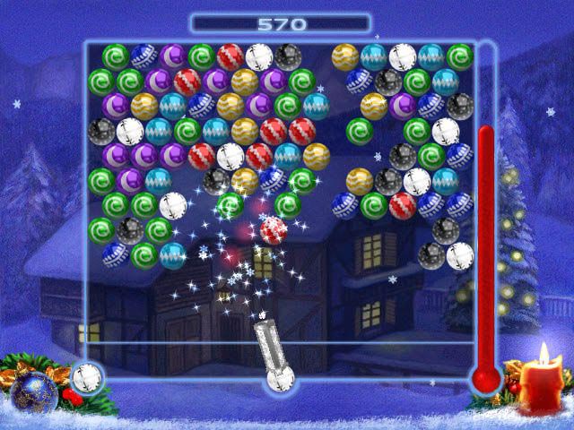 Bubble Xmas Game