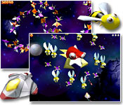 Stat blasting your way through this fast and fun game of bug popping in outer space.