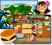 Turn around a run-down burger stand by purchasing mouth-watering recipes and filling orders from demanding customers.