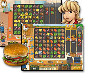 Aspiring chef Heidi is convinced burgers can be fine cuisine - help her serve patties in this Time Management whopper.