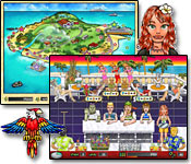 Serve customers in the most exotic place in the world! Help Cathy build up her new business in the Caribbean!