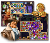 Unravel the mystery of the Ghost King and save your family in Cave Quest, a fast-paced and exciting Match 3 game!