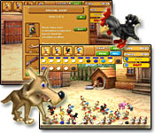Feeling clucky? Save your grandparent's chicken farm by solving missions and earning enough money for upgrades.