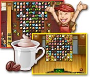 Keep your customers content in Coffee Rush 3! Take each order and then use your Match 3 skills to serve up your delicious java!