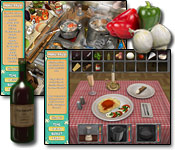 Gather ingredients and manage your budget while preparing gourmet meals in this Hidden Object sizzler.