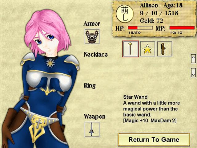 Cute Knight Game