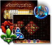 Lead your character through dark corridors to uncover clues to The DaVinci Code.