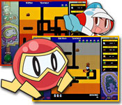 Play the classic Arcade game, Dig Dug! Enjoy the original, or check out the new Enhanced Mode with updated graphics and sounds!