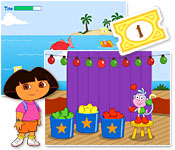 In the sequel to the hit game, you get to go on a boardwalk adventure with Dora and her friends.