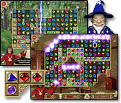 Travel through the mystical land of Knightshirr and match gems to bring down an evil wizard, the Master of the Dragon.