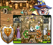 Help Baldric the Knight in his perilous quest to recover the DragonStone and win the love of the Princess!