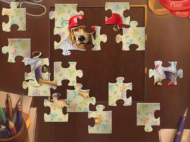 Dress-up Pups Game