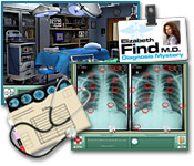 Unravel medical mysteries in this dramatic Puzzle Adventure game! Save your patients in Elizabeth Find M.D. Season 2!