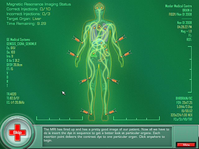 Elizabeth Find MD: Diagnosis Mystery Game