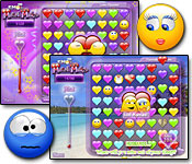 Love is just a few heartbeats away! It's up to you to to match Emos for a lifetime of bliss (for the most part).