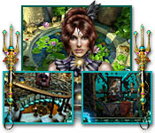 Explore beautiful underwater temples! Search for artifacts to uncover the dark secrets of the Evil Empress and her hideous plans.