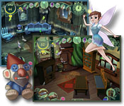 Even the happiest of storybook creatures have their messy habits and dirty laundry. Become the cleaning fairy!