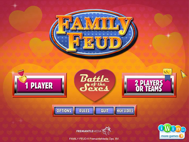 Family Feud: Battle of the Sexes Game