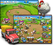 Kick up your heels in this country-style sequel and manage a frenetic farm in a downhome Time Management game.