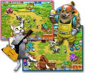 Grow crops, feed animals, collect produce and manufacture goods to feed hungry astronauts in this exciting Farm Frenzy adventure!