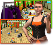 After finishing school you decide to open up your own boutique, sell clothes, help clients and earn a Fashion Fortune!