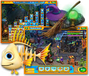 Earn cash and use it to buy quirky fish, boo-tiful ornaments, and awesome accessories, to create your spooktacular Fishdom!