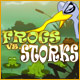 Frogs vs Storks. Save your frogs from evil storks!