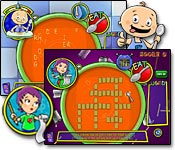 Feed alphabet soup to a cute, but finicky Freddy and keep him entertained in this loveable Word game.