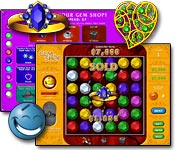Sell gems and jewelry to your smiling consumers, but watch out! Keep them waiting too long and they'll start to grumble.