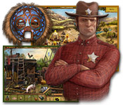 Saddle up for fun and become a sheriff in Golden Trails: The New Western Rush.  Find the culprits behind a bank robbery!
