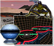 Puzzles, traps, mini-games, and bonus stages await you in this galactic game of golf!