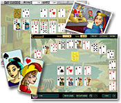 Anyone of any skill level will love this set of a dozen solitaire games. Go ahead, see how many you can beat!