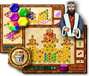 As Merlin, it's up to you to build bridges across treacherous puzzlescapes and bring the Knights back to Hexalot.