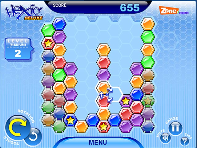 Hexic Deluxe Game