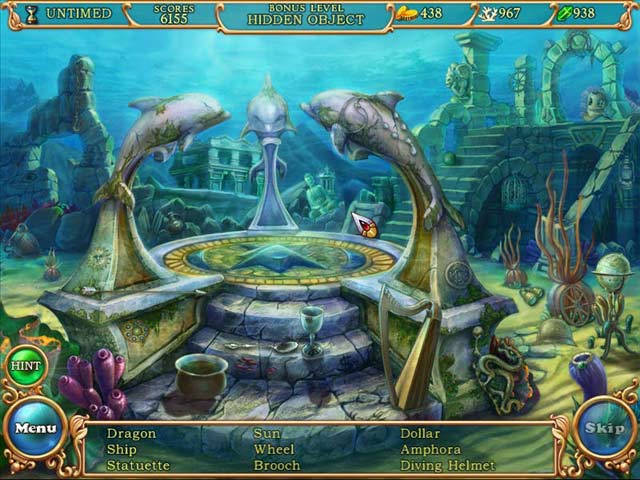 Hidden Wonders of the Depths 3: Atlantis Adventures Game