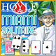 Hoyle Miami Solitaire. Endless hours of card-flipping fun!
